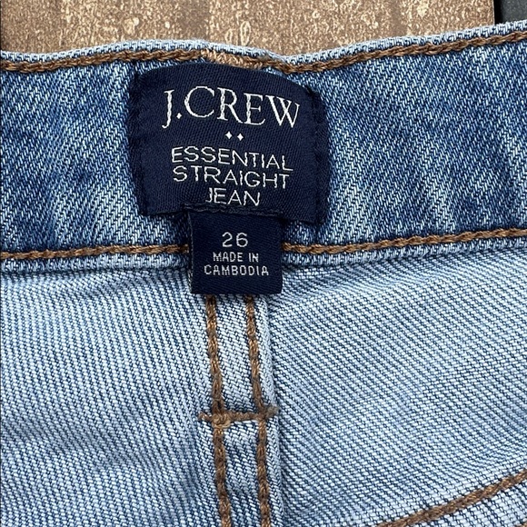 J. Crew Sky Blue Denim Pants size 26 - Picture 2 of 7